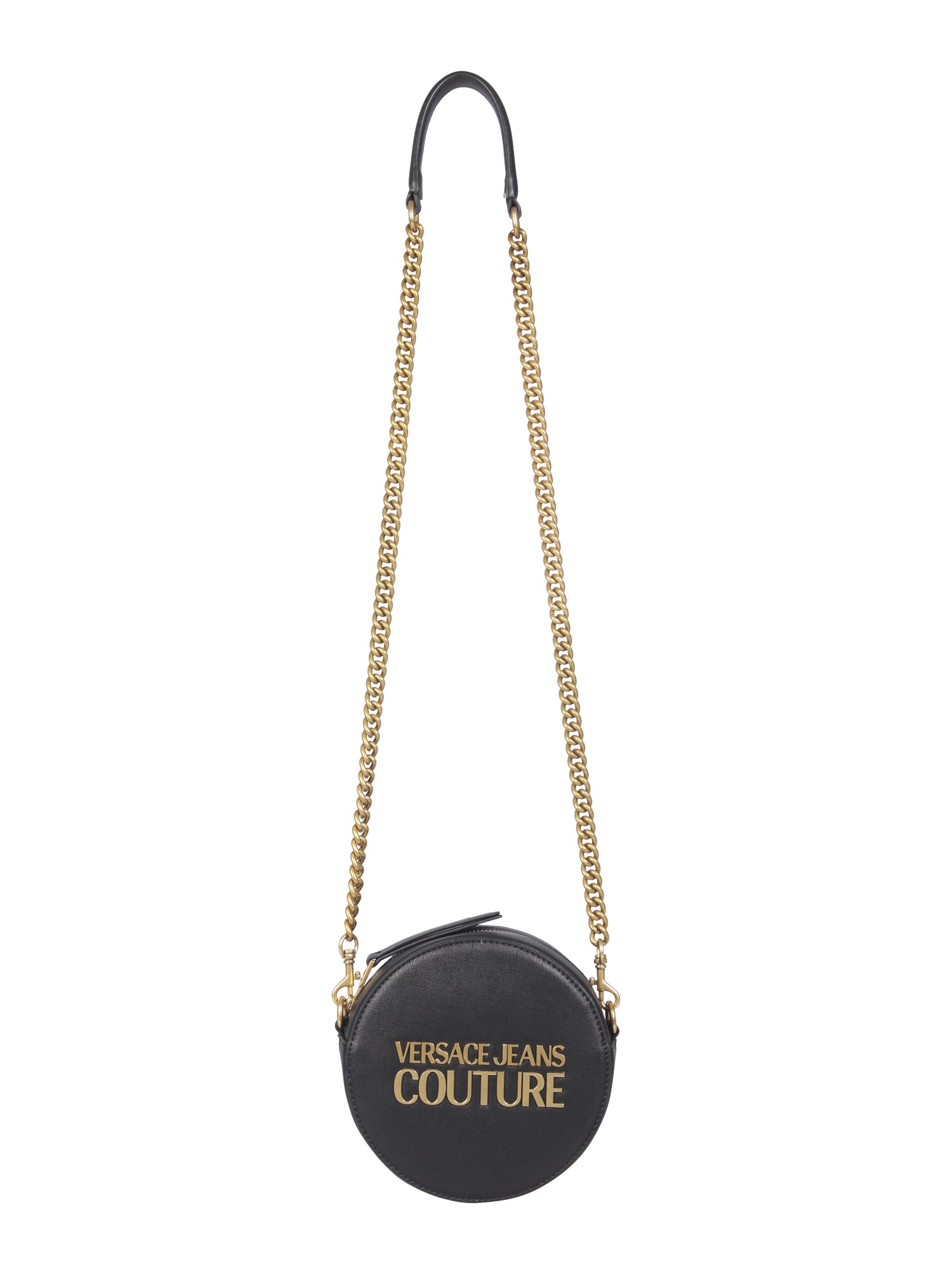 versace jeans couture range saffiano shoulder bag