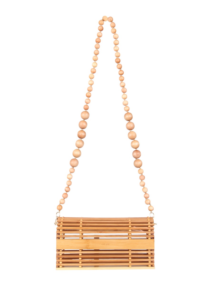 CULT GAIA SYLVA BAMBOO SHOULDER BAG Eleonora Bonucci