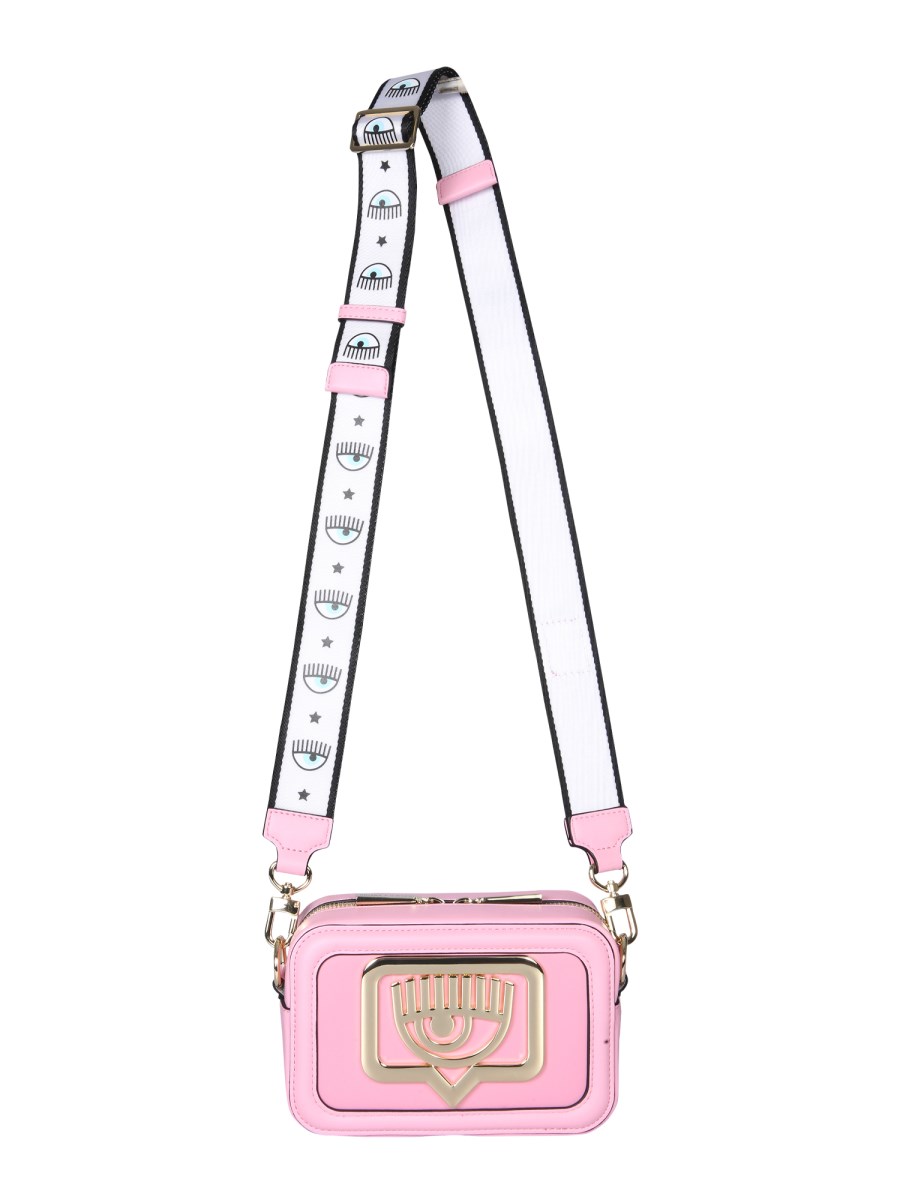 Chiara Ferragni Eyelike Tote Bag In Rosa