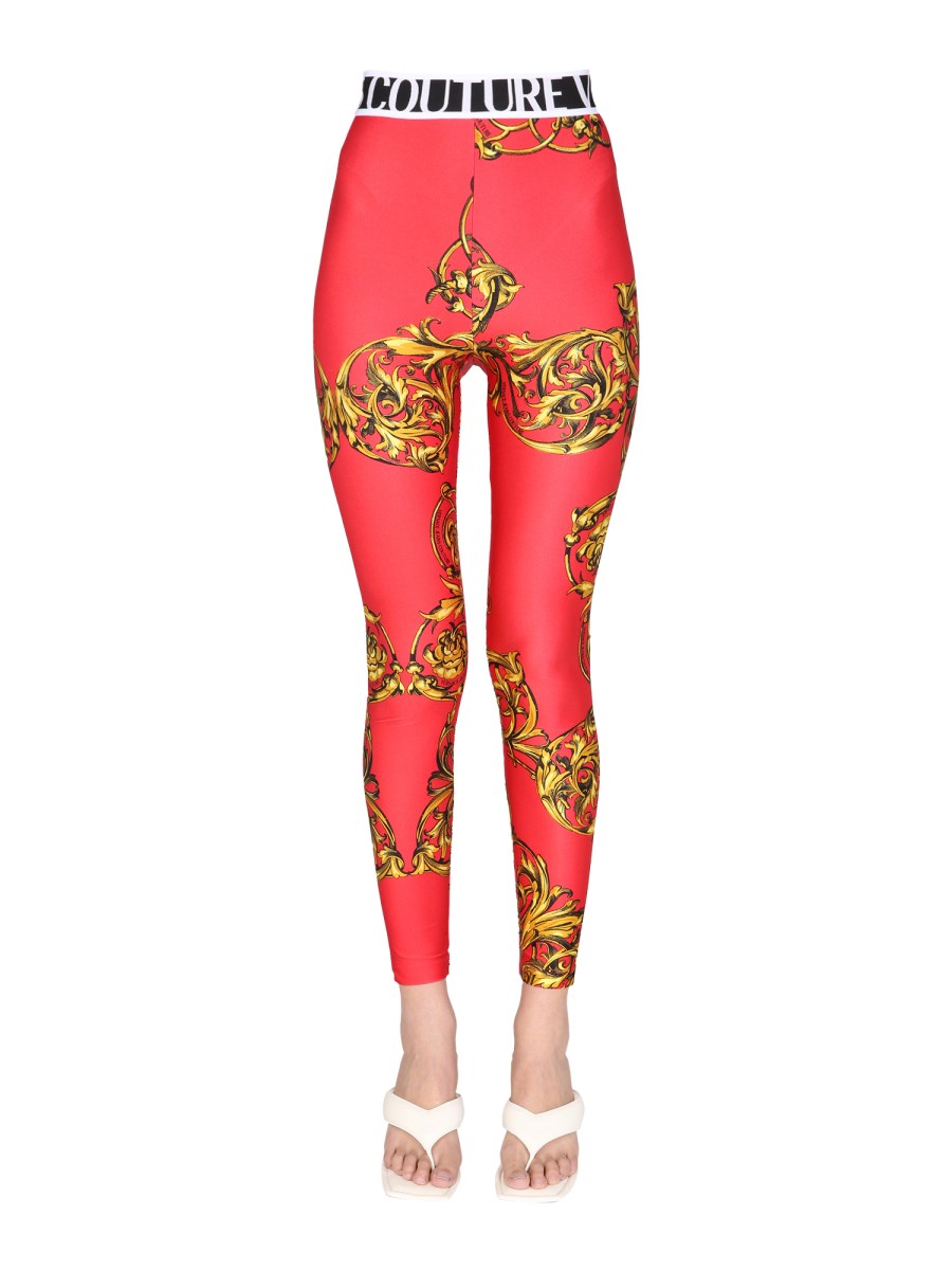 VERSACE JEANS COUTURE - REGALIA BAROQUE NYLON LEGGINGS