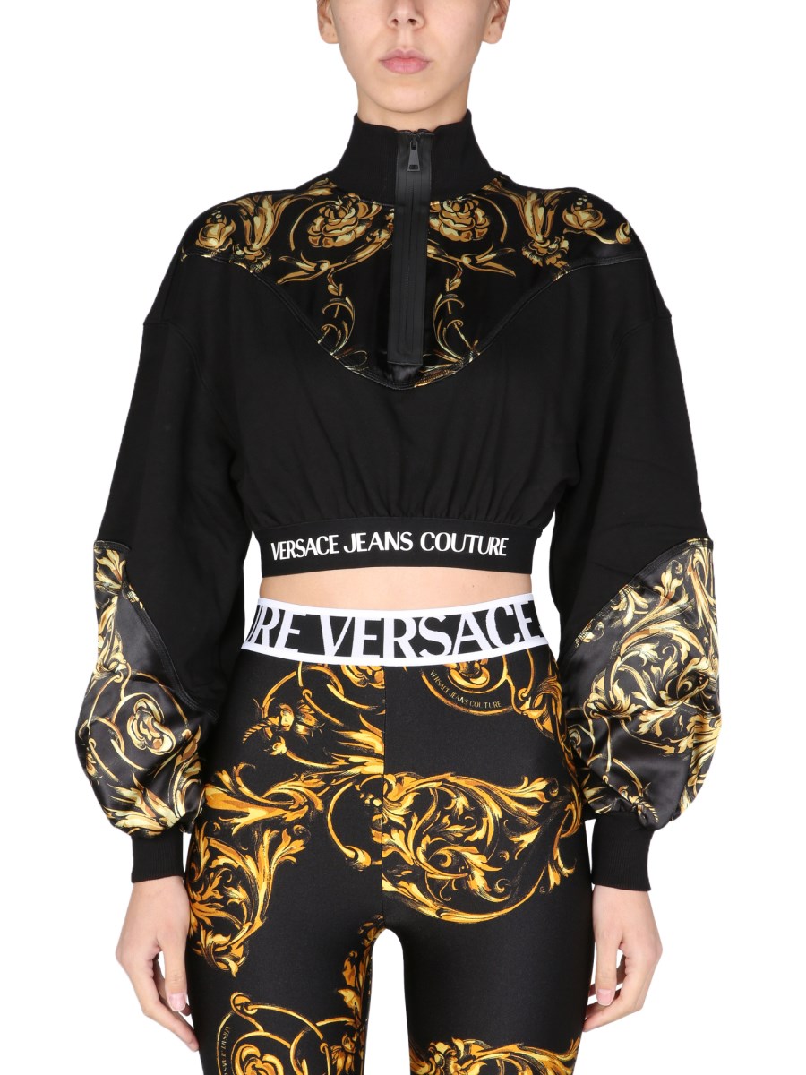 Versace Jeans Couture Black Regalia Leggings