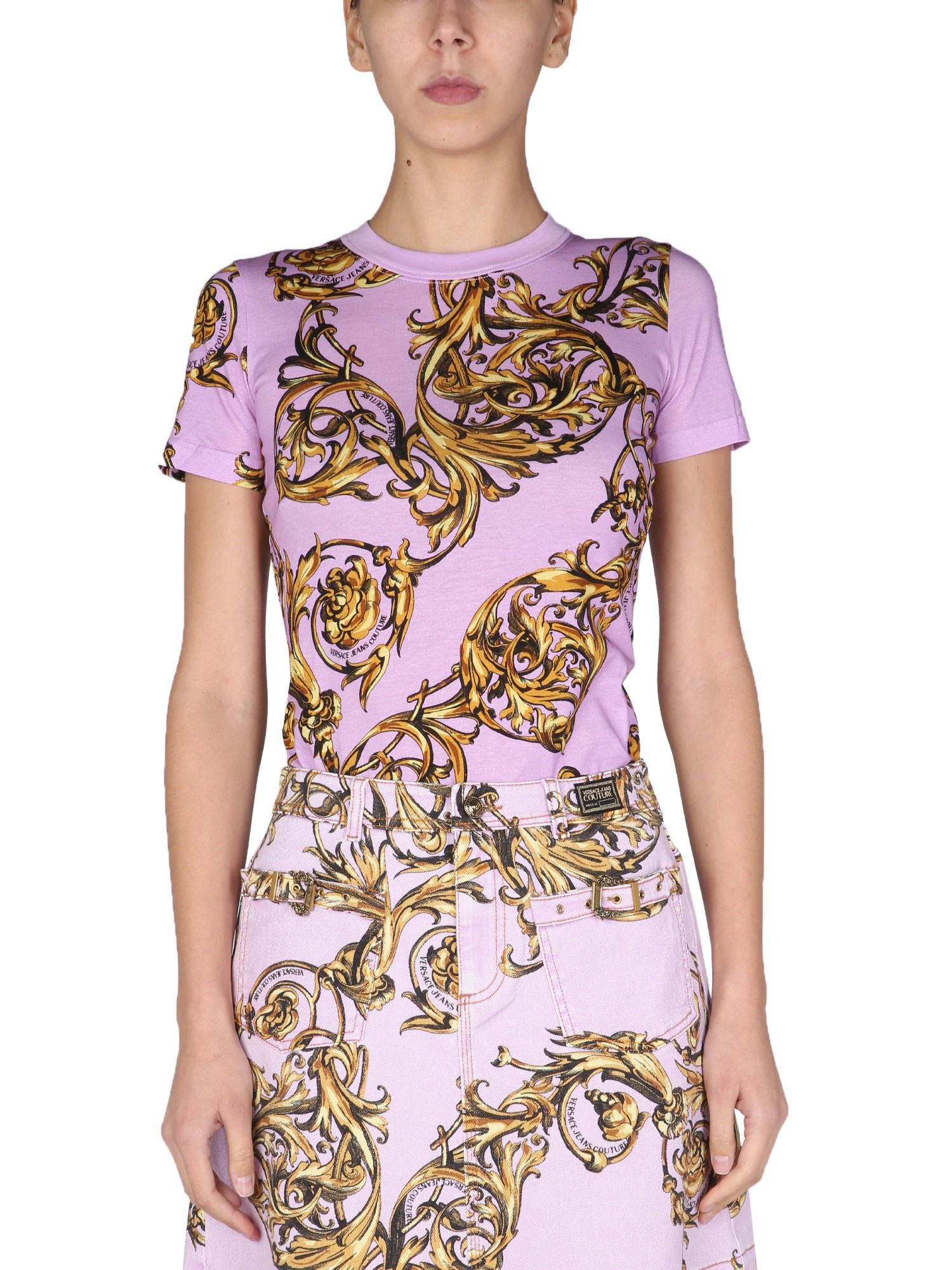 versace jeans couture "regalia baroque" t-shirt