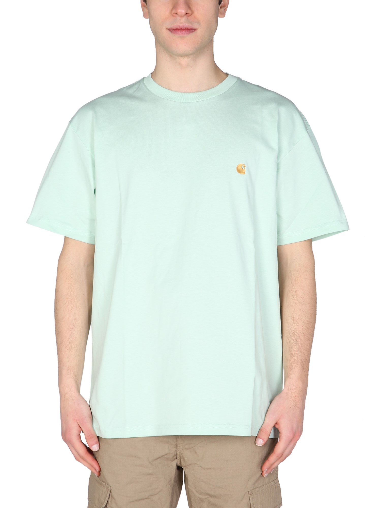 carhartt wip t-shirt with embroidered logo