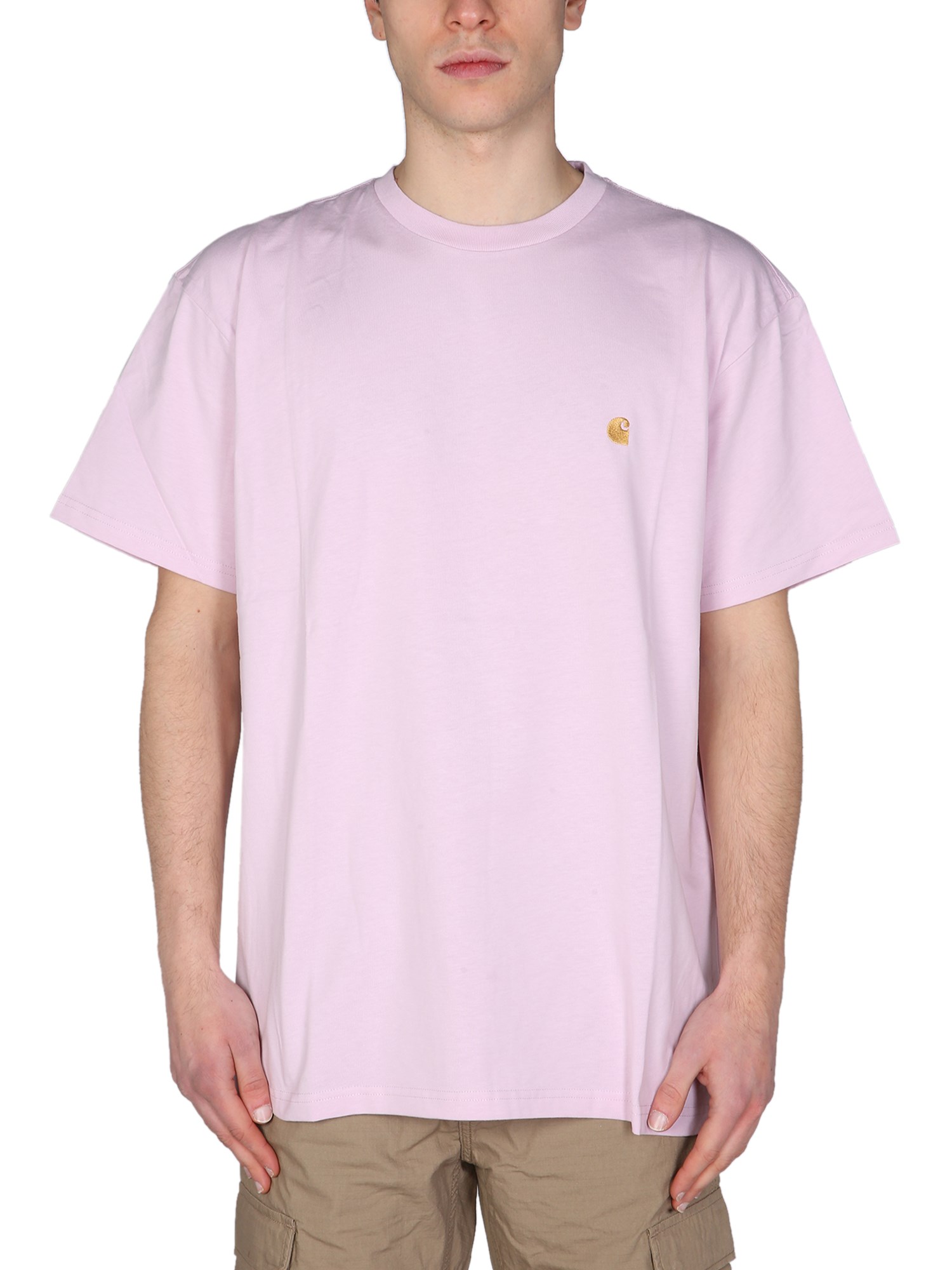 carhartt wip t-shirt with embroidered logo
