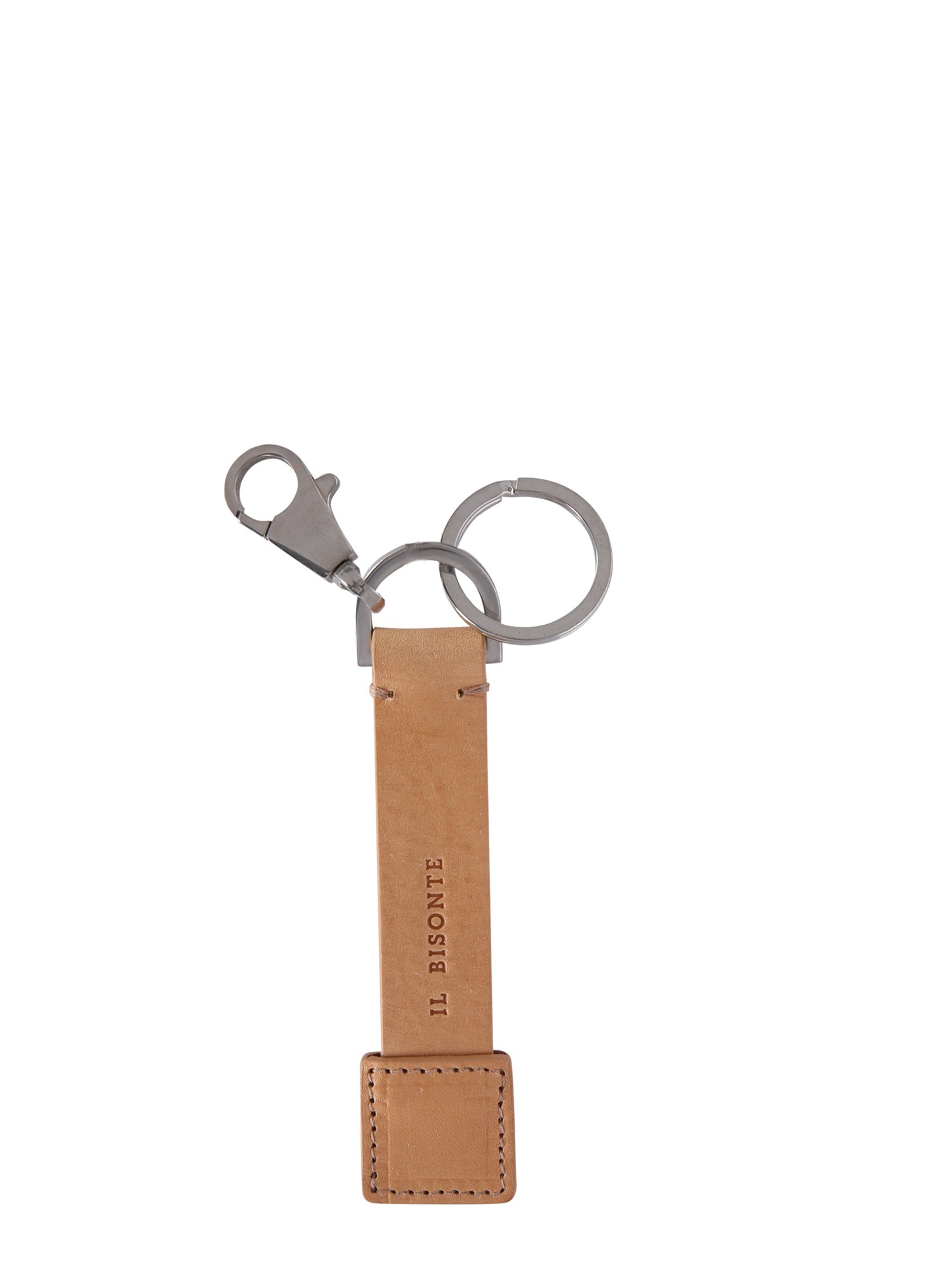 il bisonte leather key ring
