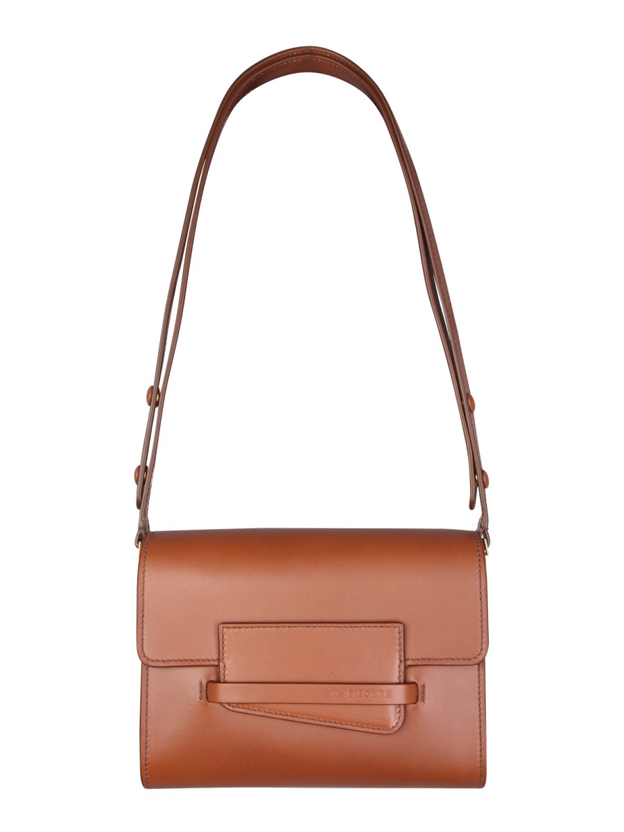 IL BISONTE MINI BELLEDONNE LEATHER SHOULDER BAG Eleonora Bonucci