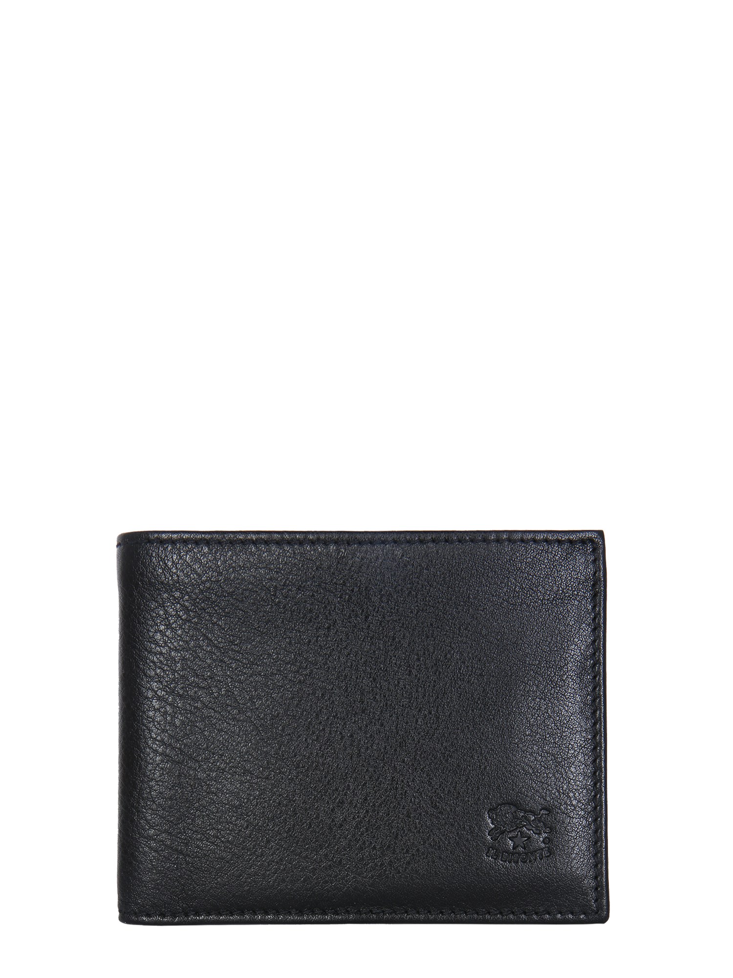 il bisonte leather bifold wallet