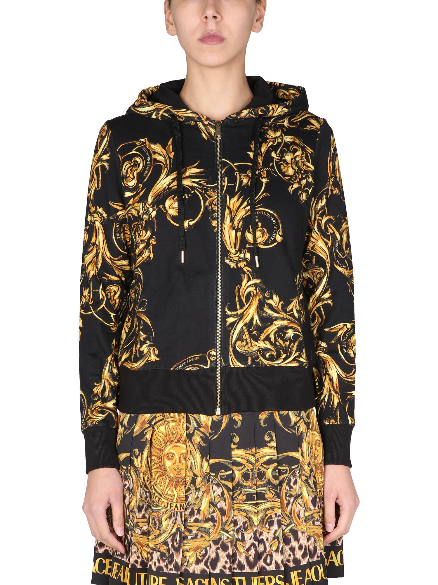 versace jeans couture "regalia baroque" sweatshirt