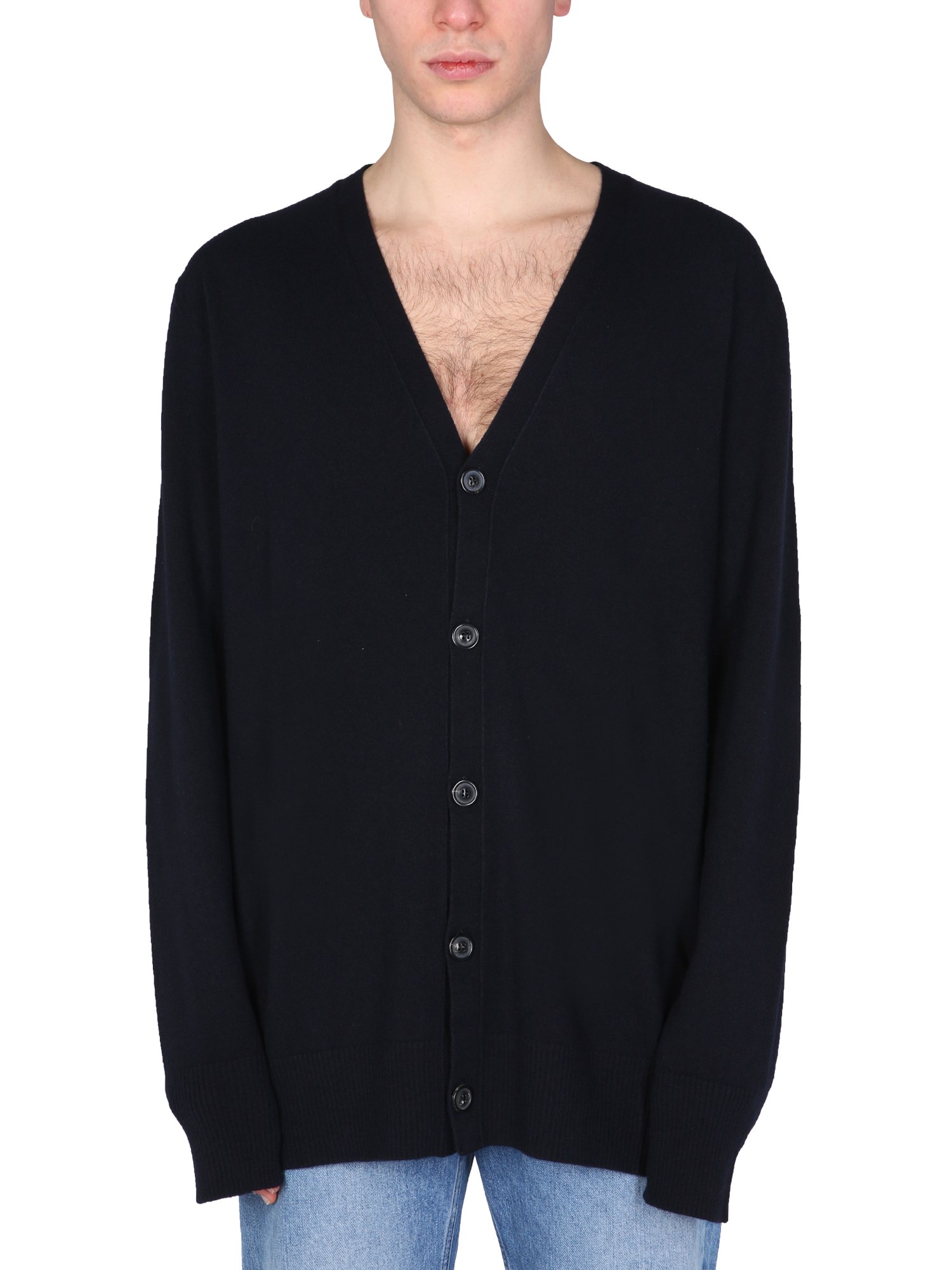 maison margiela relaxed fit cardigan