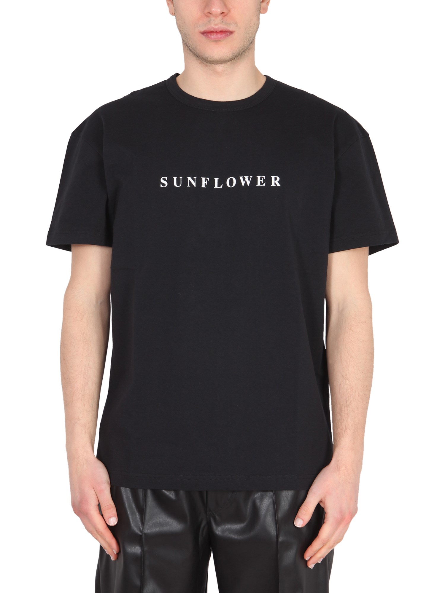 sunflower t-shirt with logo print