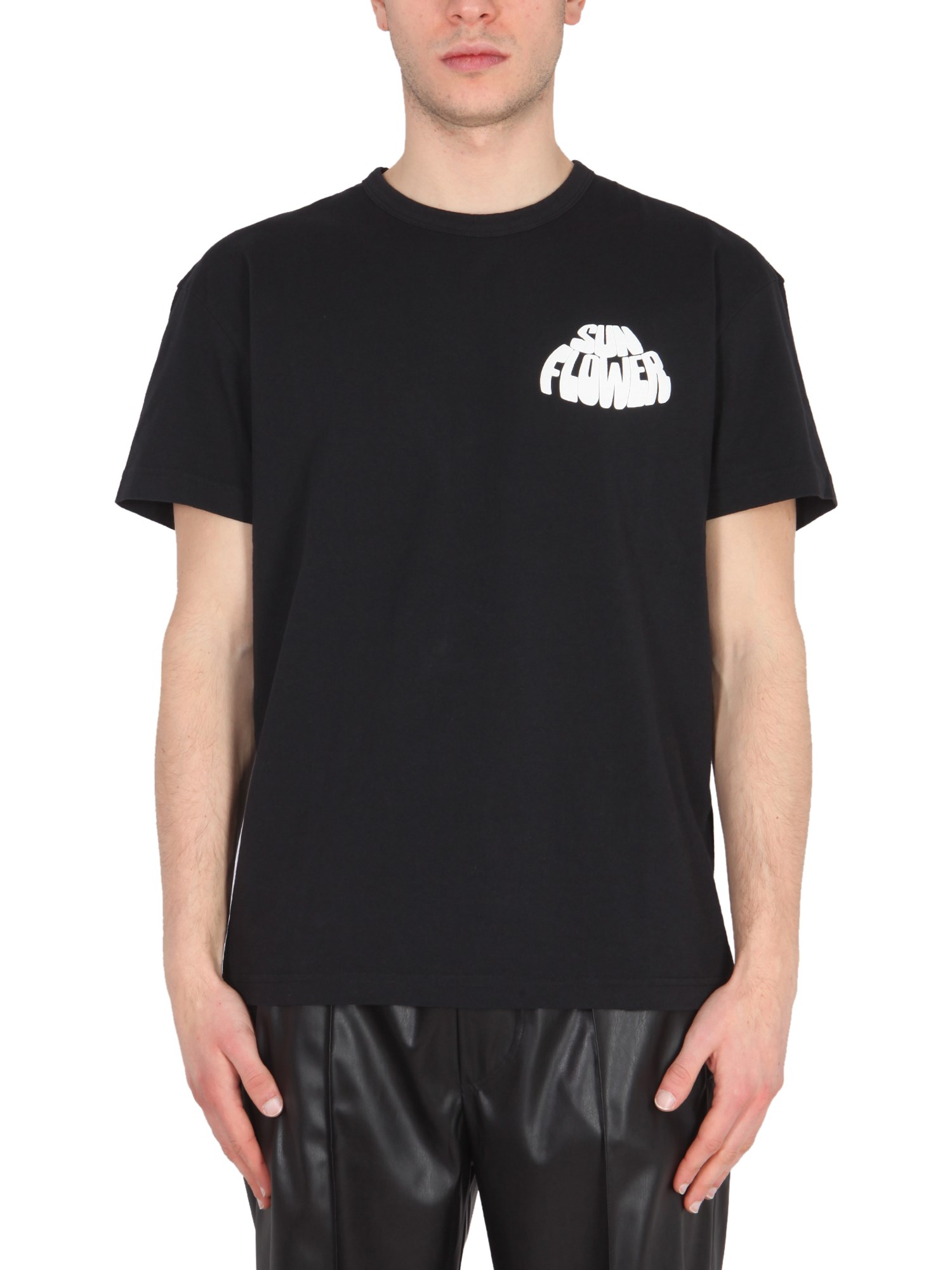 sunflower 3d logo t-shirt