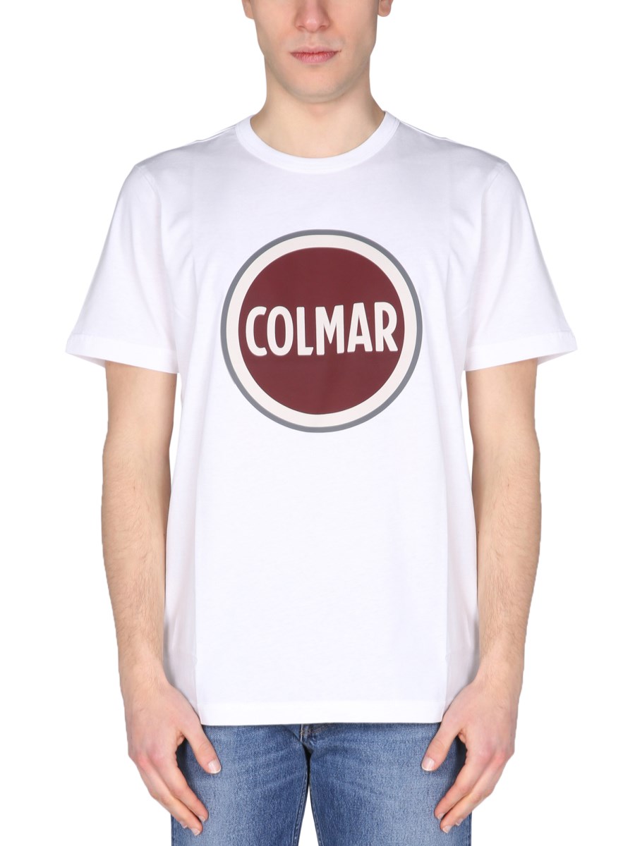 COLMAR ORIGINALS COTTON T SHIRT WITH LOGO PRINT Eleonora Bonucci