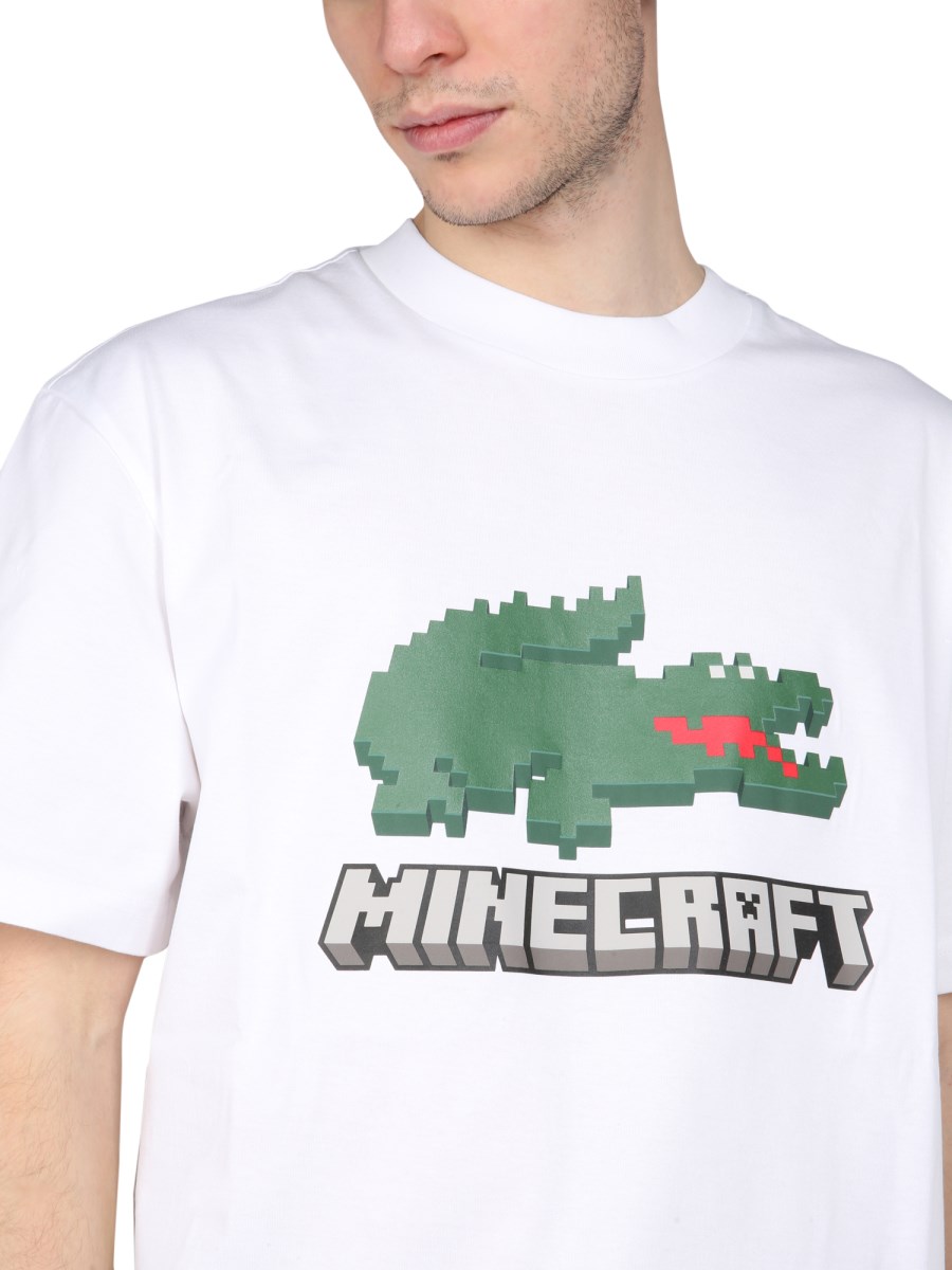 LACOSTE LIVE - LACOSTE X MINECRAFT COTTON SWEATSHIRT - Eleonora Bonucci