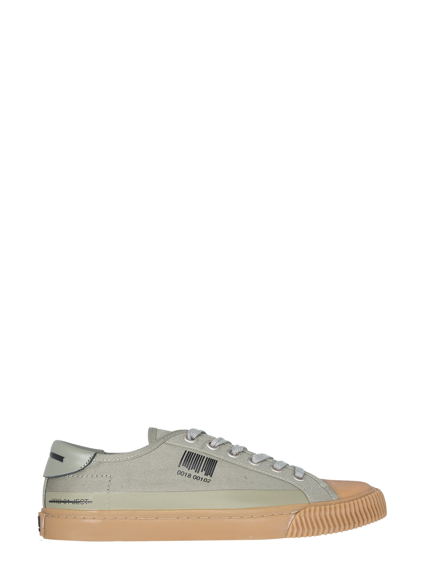 pro01ject canvas sneakers