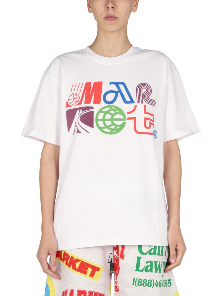 T-SHIRT CON STAMPA LOGO