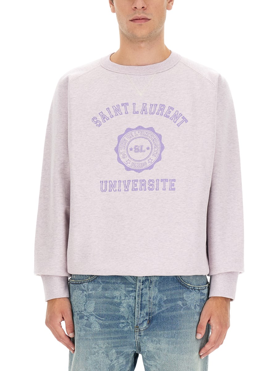 Saint laurent cheap university tee