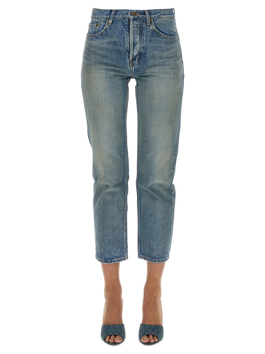 SAINT LAURENT JEANS ANNI '90 IN DENIM DI COTONE