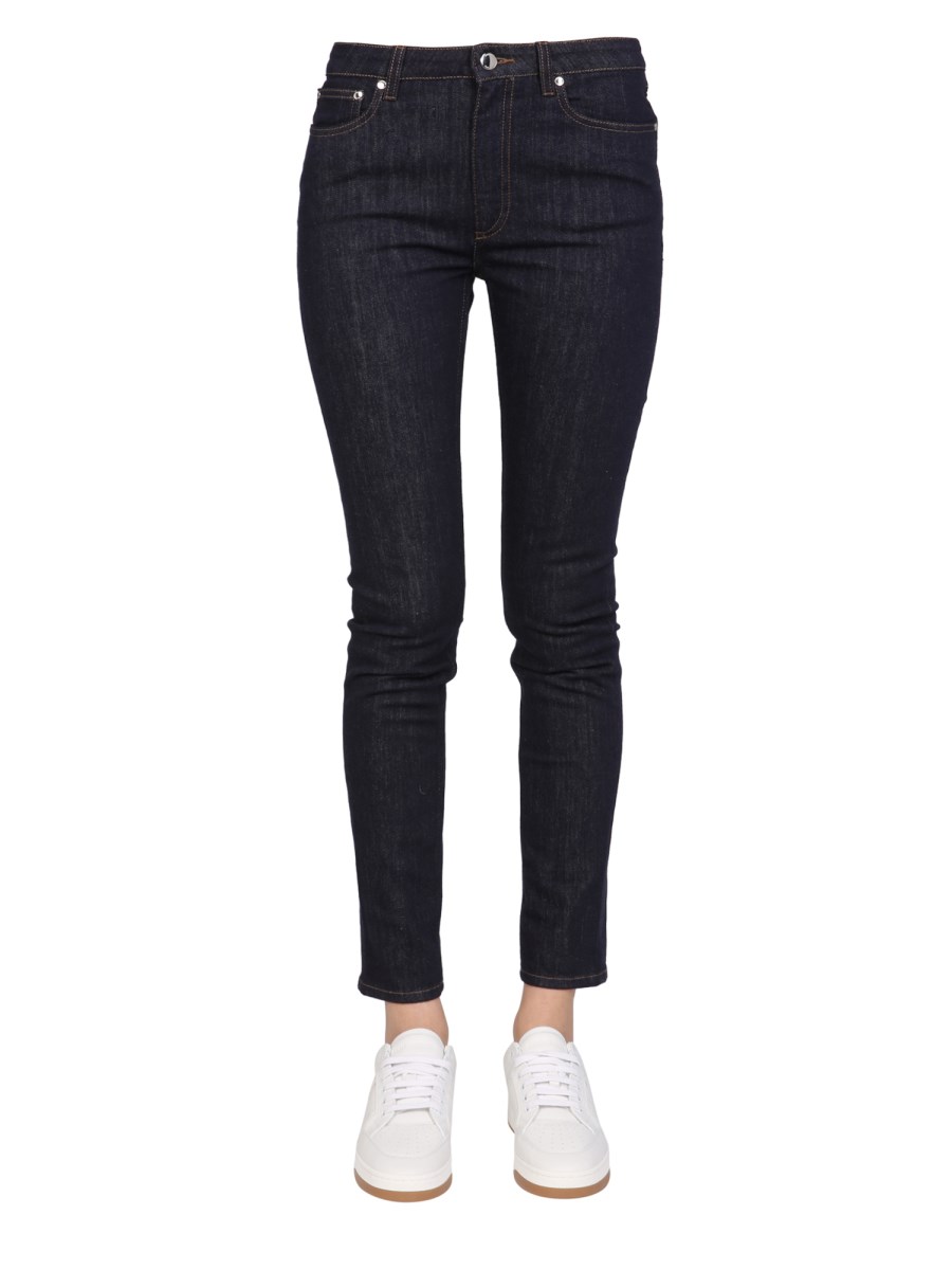 BURBERRY JEANS STRETCH FIT IN DENIM DI COTONE