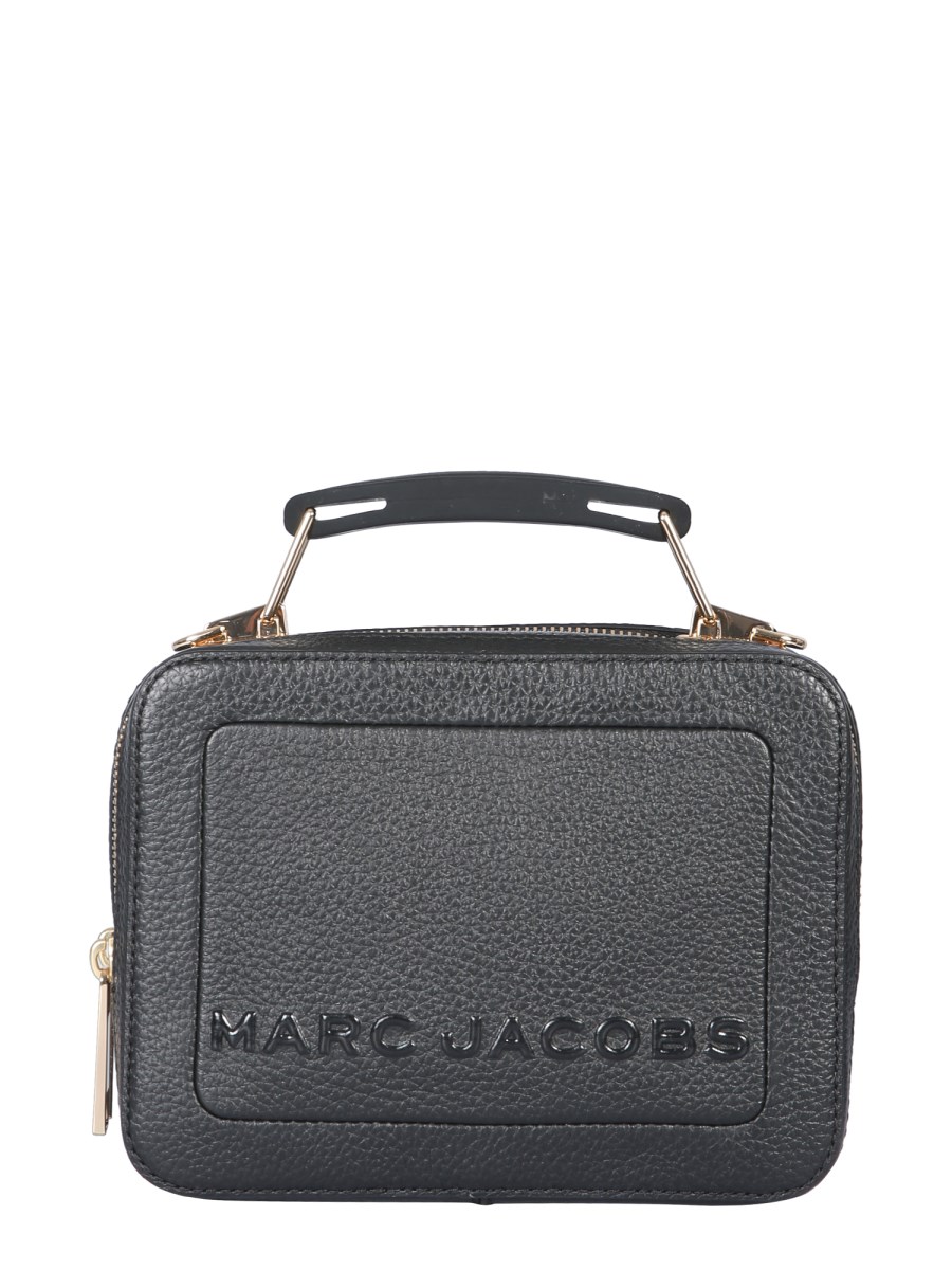 Marc jacobs pebbled best sale leather box crossbody bag