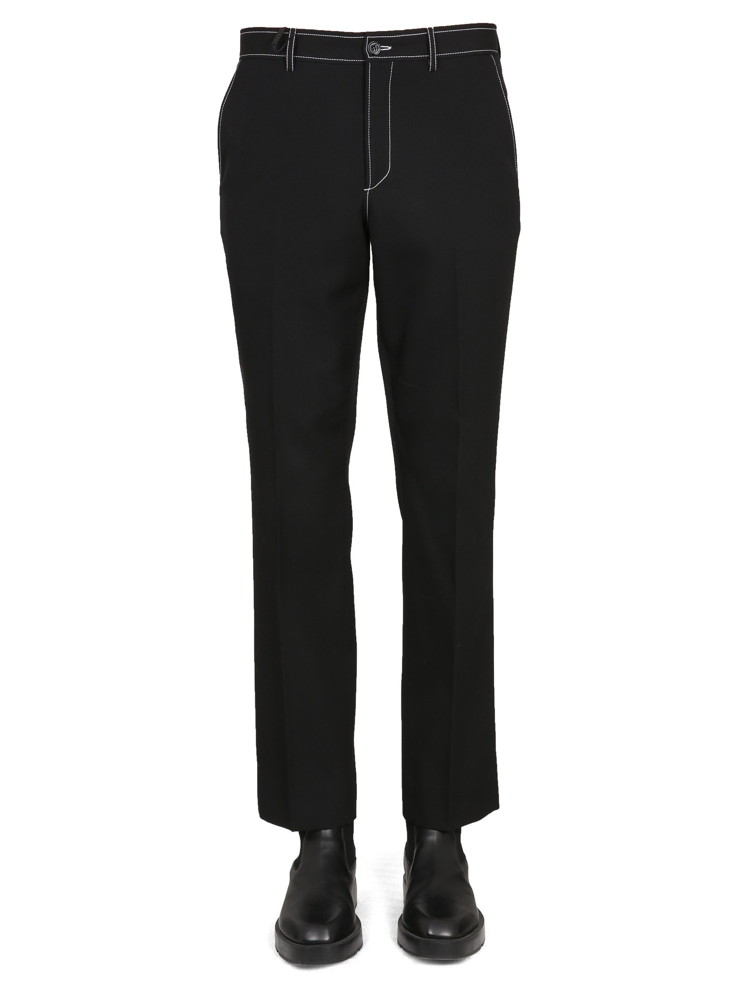 burberry slim fit pants