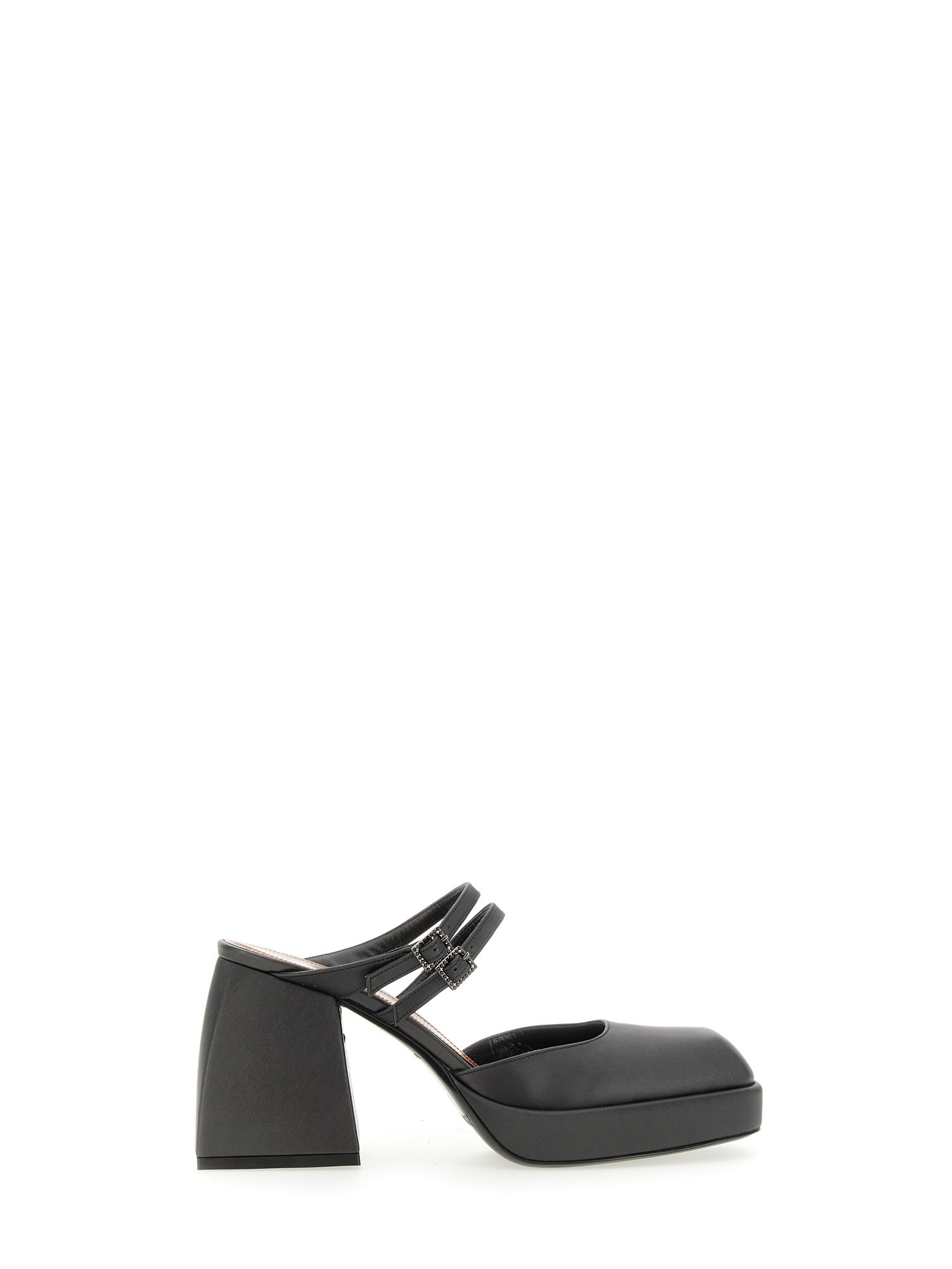 Shop Nodaleto Bulla Smith Carbon Platform Pumps In Black