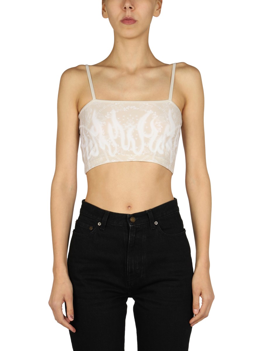 CROP TOP CON MOTIVO PAILSEY