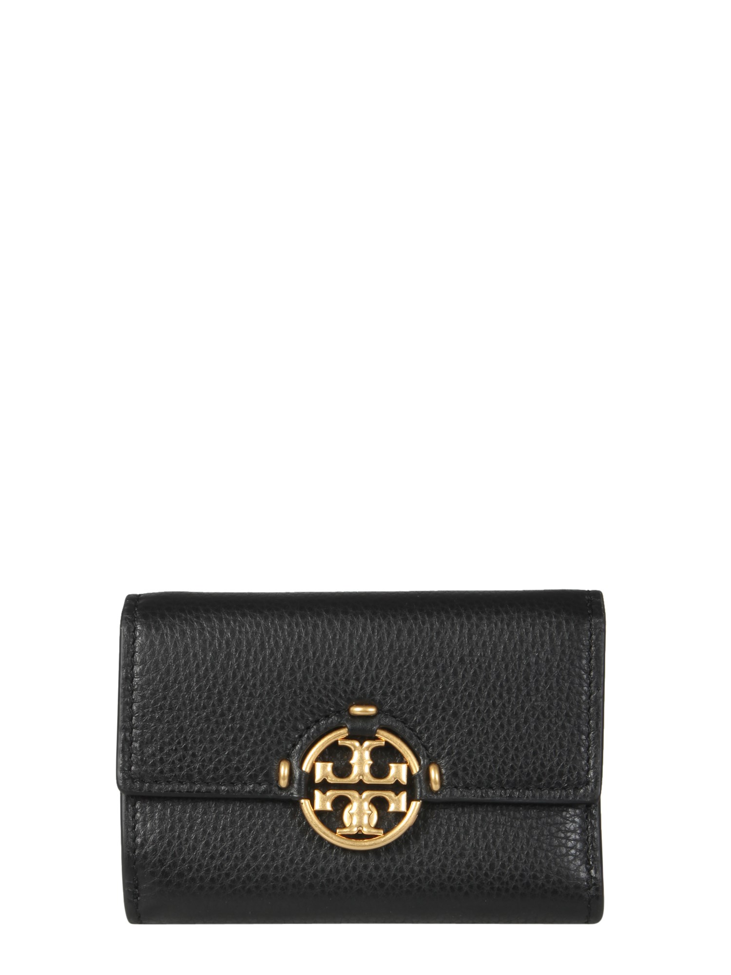 tory burch medium wallet miller flap