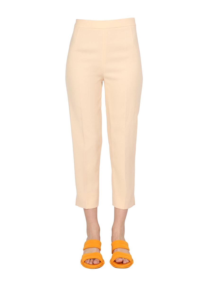 BOUTIQUE MOSCHINO PANTALONE CADY CON ZIP LATERALE