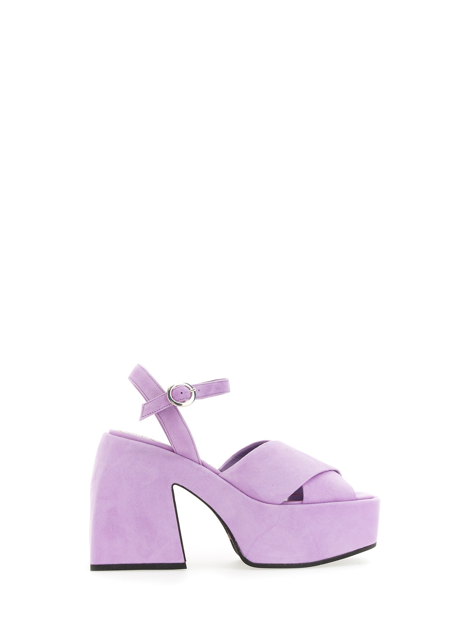 Shop Nodaleto Bulla Joni Pumps With Maxi Platform In Lilac