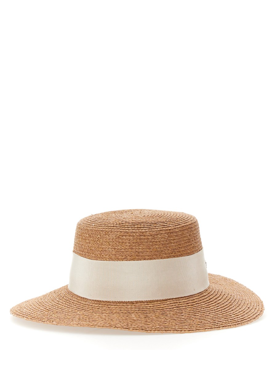 Helen Kaminski boater hat