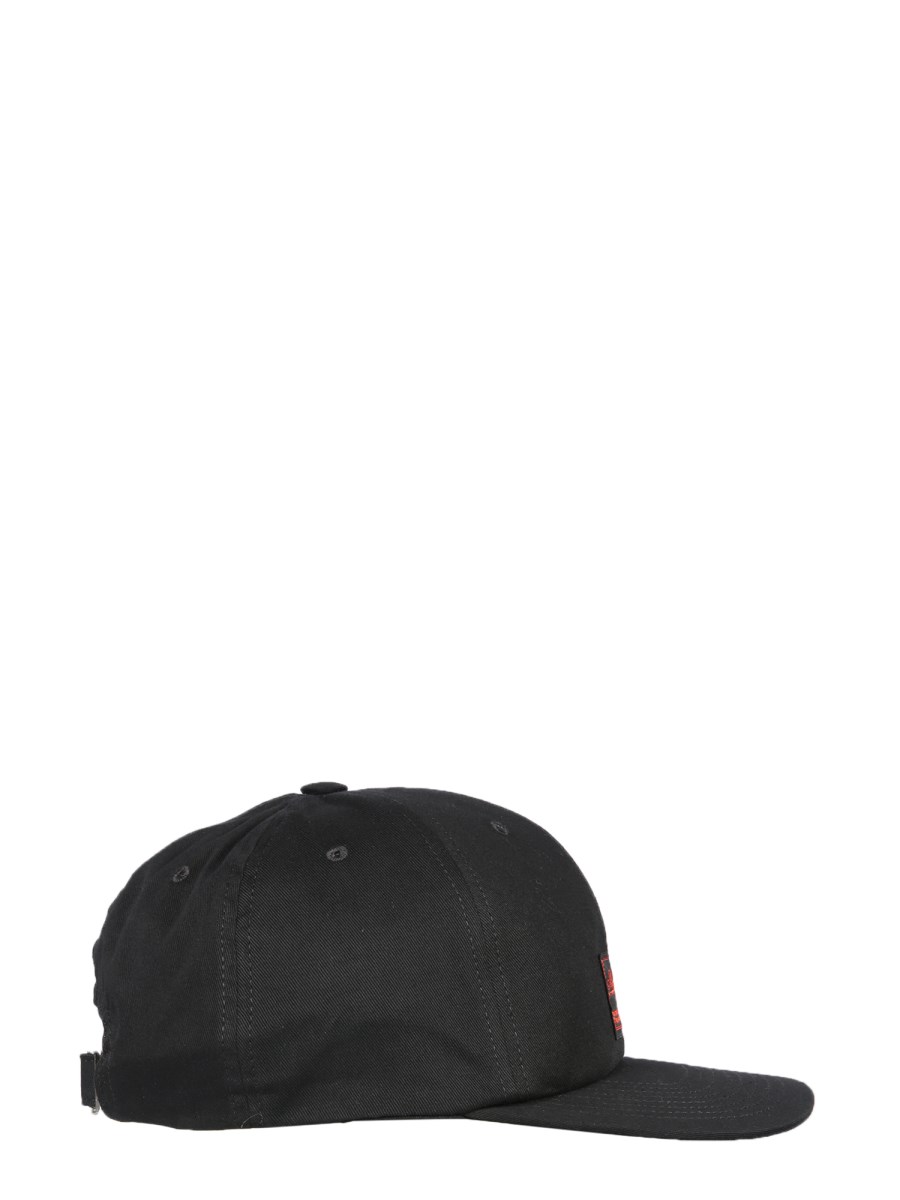 RAF SIMONS - COTTON LOGO PATCH BASEBALL CAP - Eleonora Bonucci RAF SIMONS - COTTON LOGO PATCH BASEBALL CAP - Eleonora Bonucci