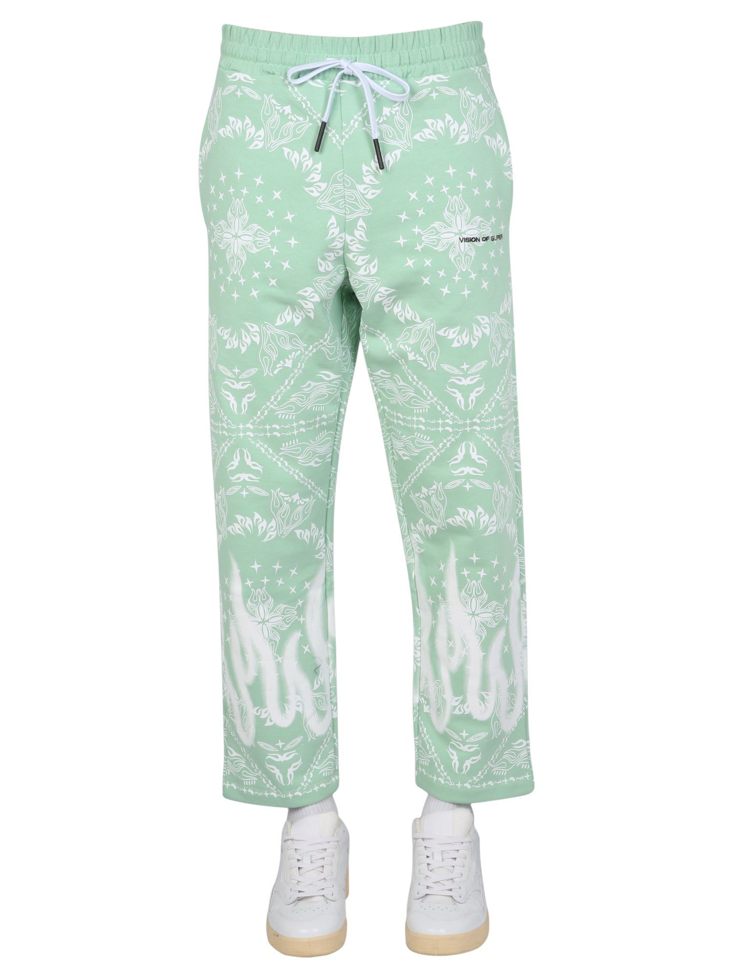 VISION OF SUPER JOGGING PANTS WITH PAISLEY PATTERN