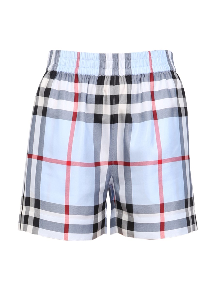 SHORTS CON MOTIVO CHECK