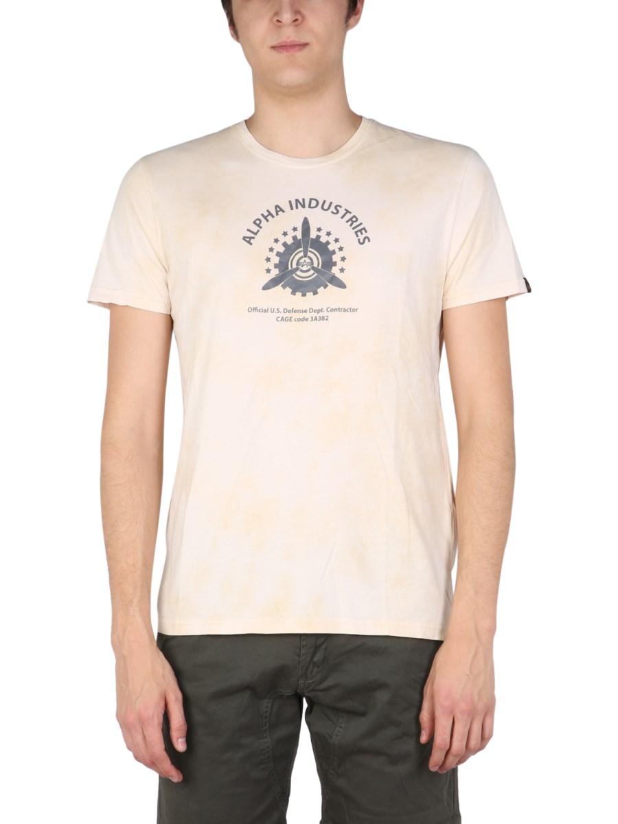 T-SHIRT CON STAMPA LOGO