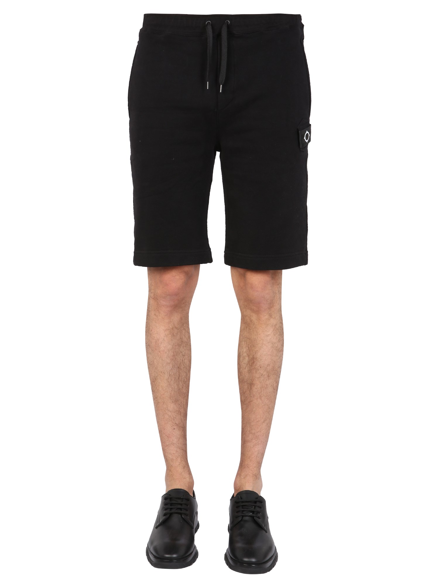 Ma.strum Ma. Strum Sweatshirt Bermuda In Black