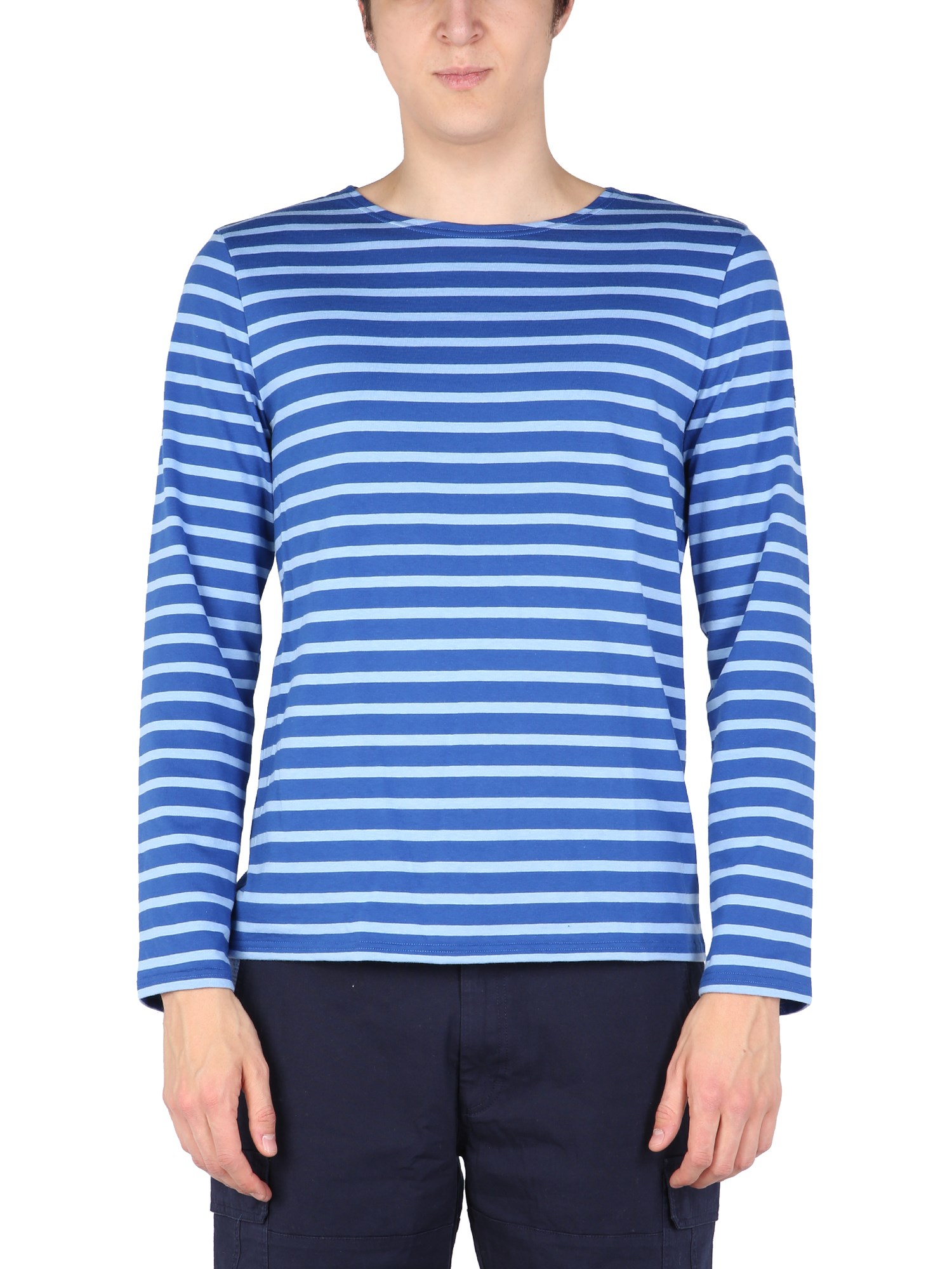 saint james t-shirt with striped pattern