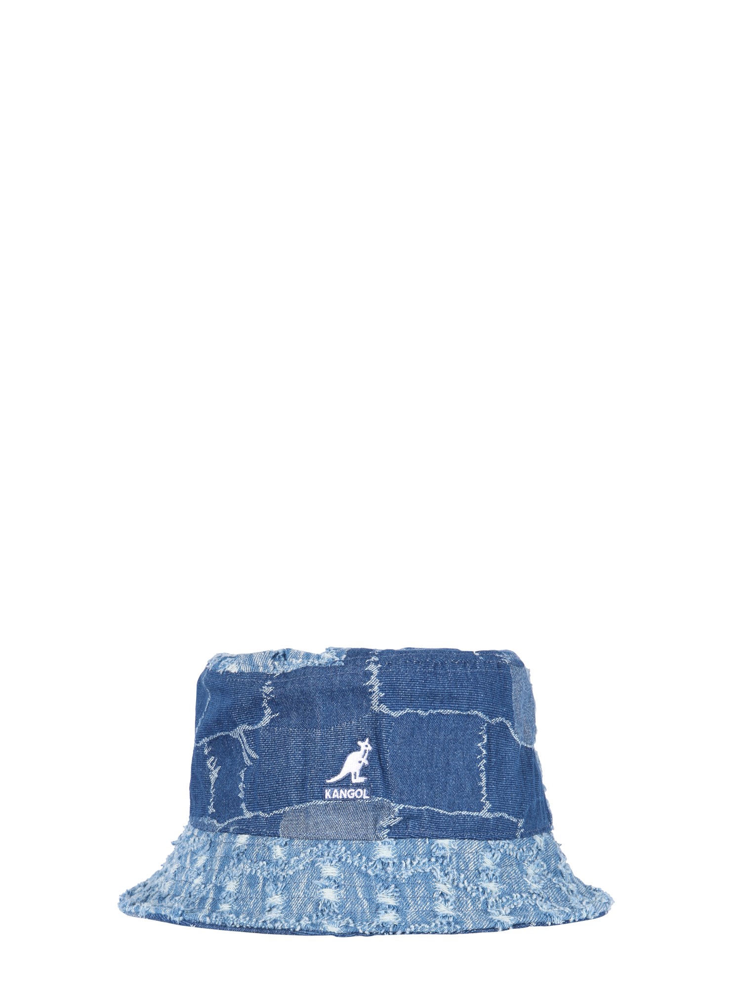 kangol mash-up denim bucket hat