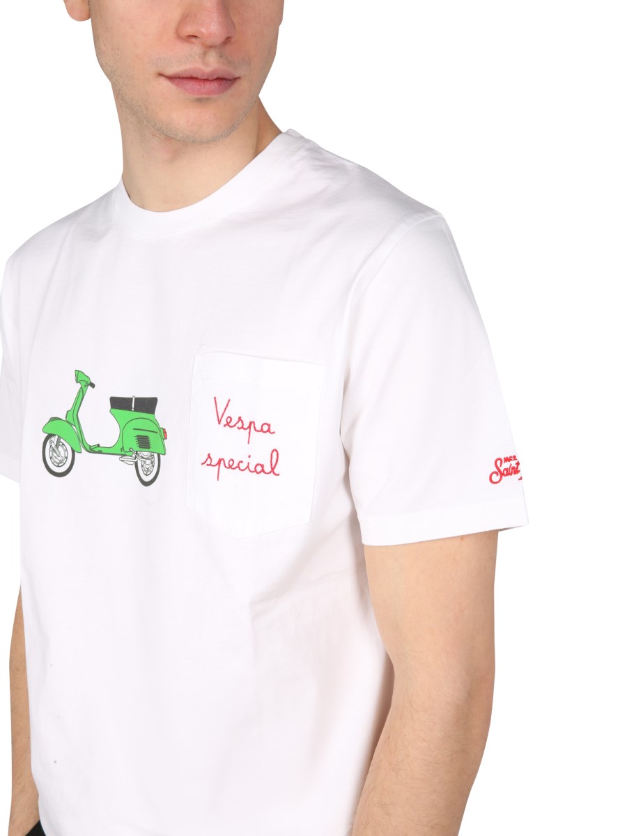 Mc2 saint barth vespa best sale t shirt