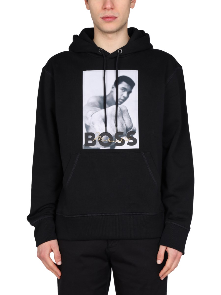 BOSS X MUHAMMAD ALI - MUHAMMAD ALI COTTON SWEATSHIRT - Eleonora