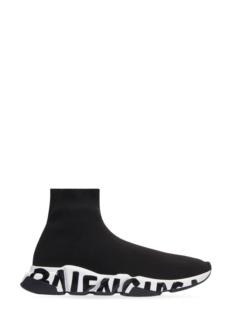 BALENCIAGA - SPEED RECYCLED KNIT SNEAKERS - Eleonora Bonucci