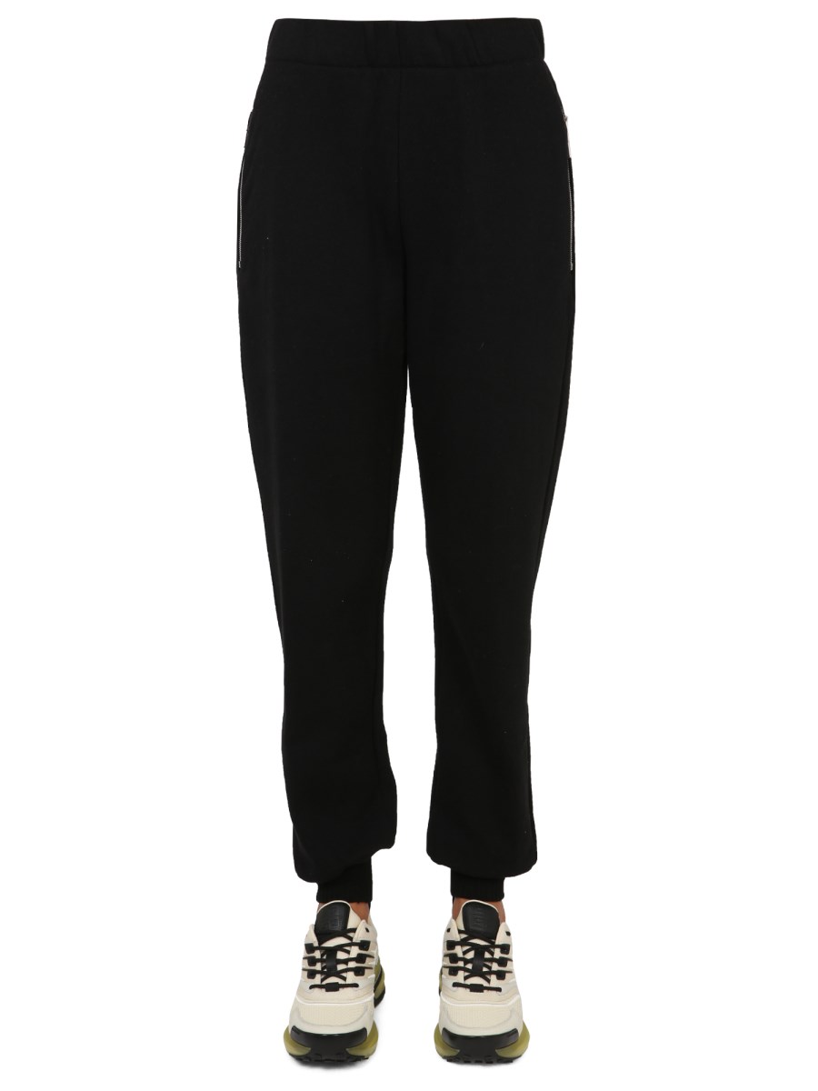 GIVENCHY PANTALONE JOGGING IN COTONE CON ZIP