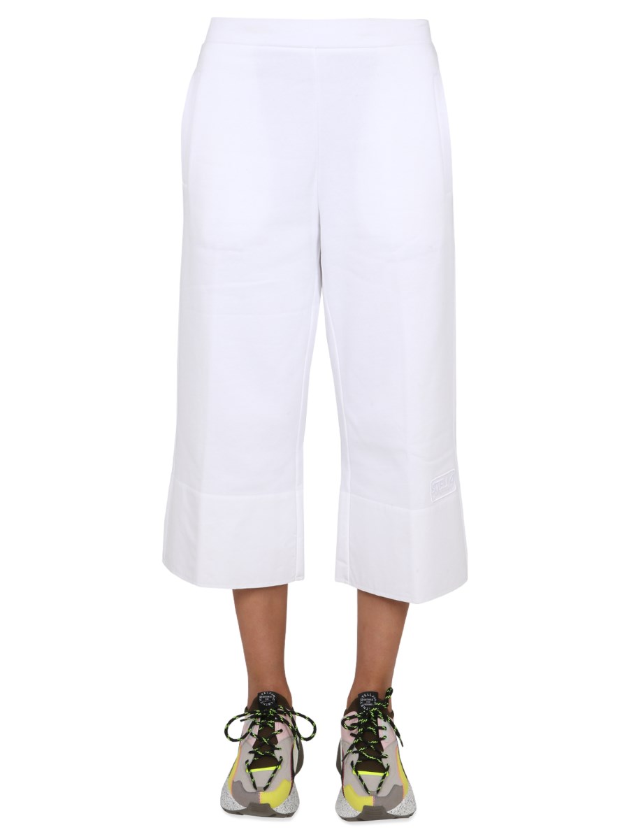 PANTALONE CON RICAMO LOGO 