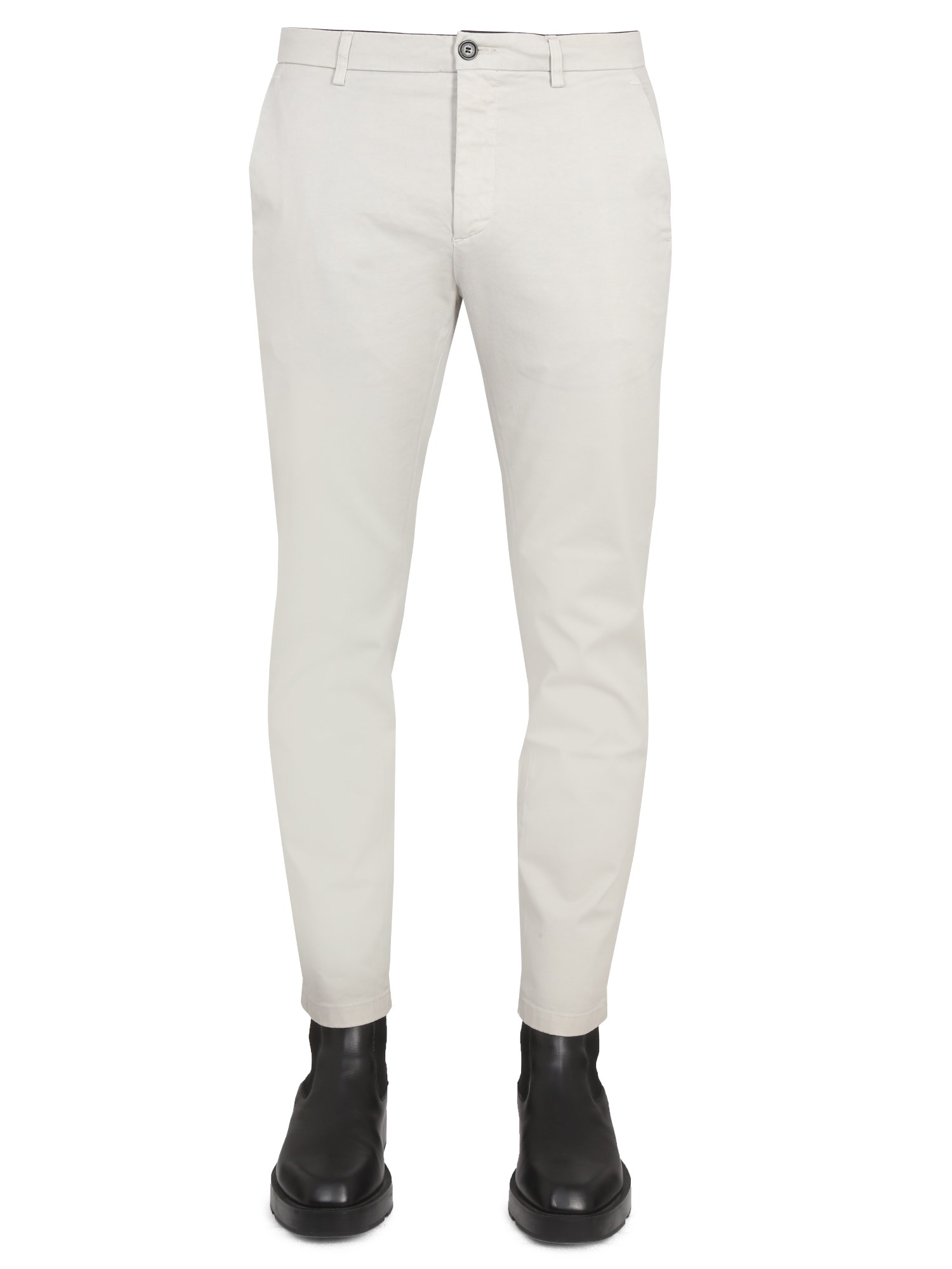 Department Five Department 5 Pants With Logo Patch In .