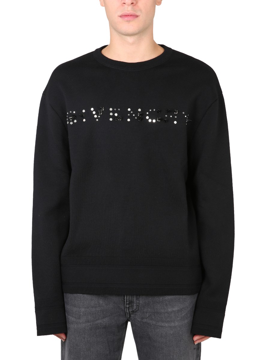 GIVENCHY MAGLIA IN LANA CON LOGO