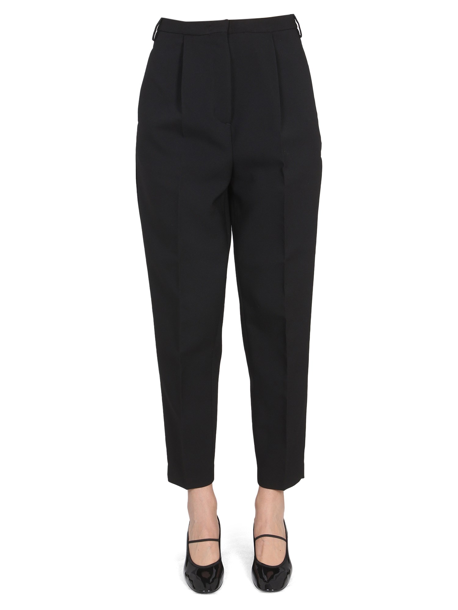 Department Five Department 5 Woman Pants Black Size 27 Polyester In Black