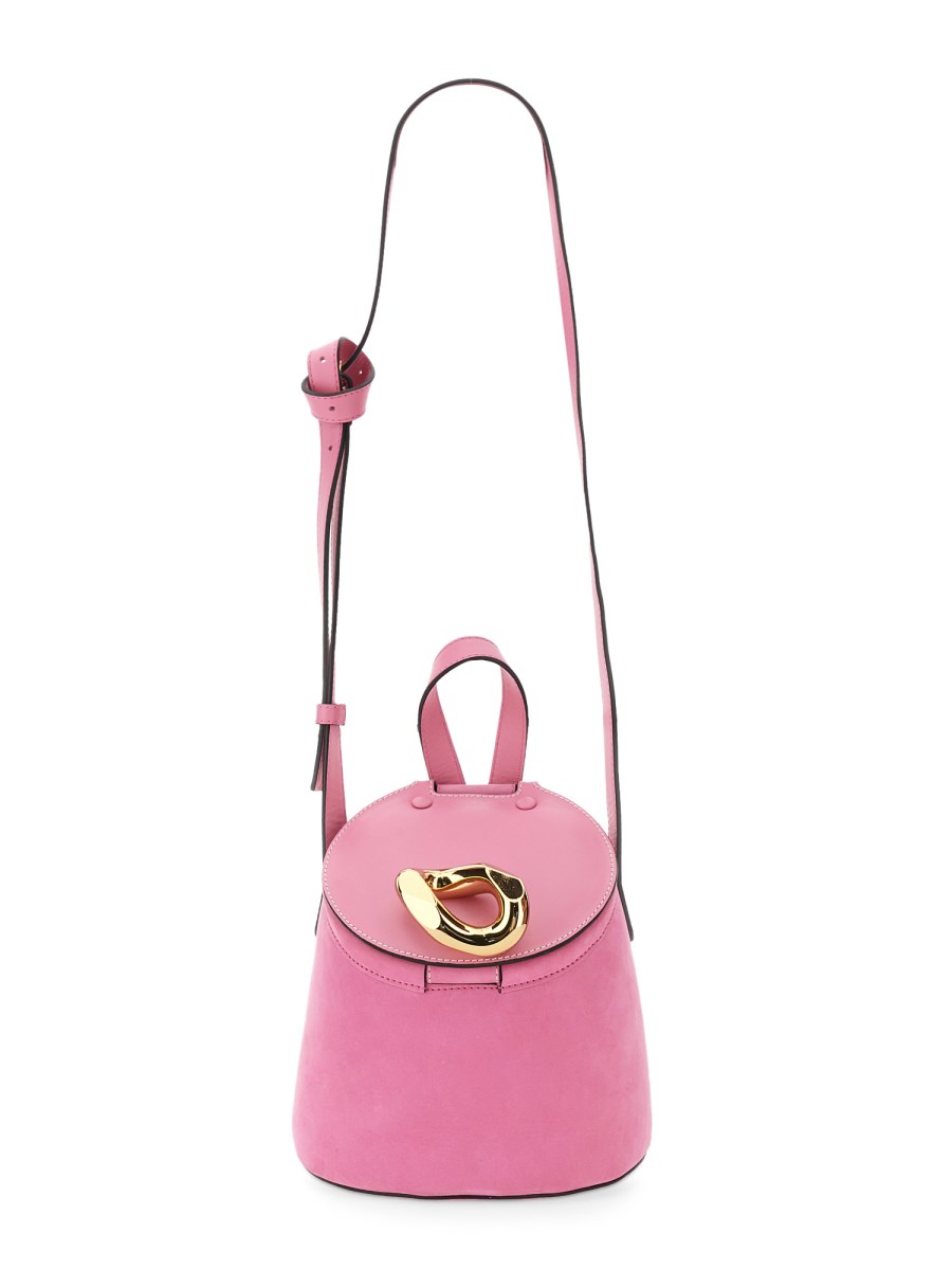 JW ANDERSON BORSA "LID BUCKET" IN PELLE