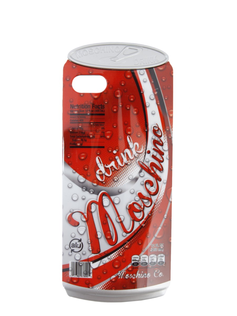 MOSCHINO COVER IPHONE 5/5S CON STAMPA COLA