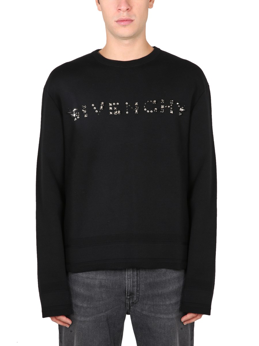 GIVENCHY FELPA IN COTONE CON LOGO