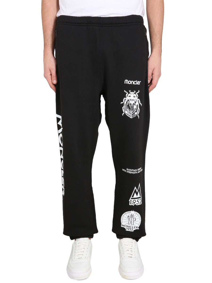 PANTALONE SPORTIVO CON LOGO 2 MONCLER 1952