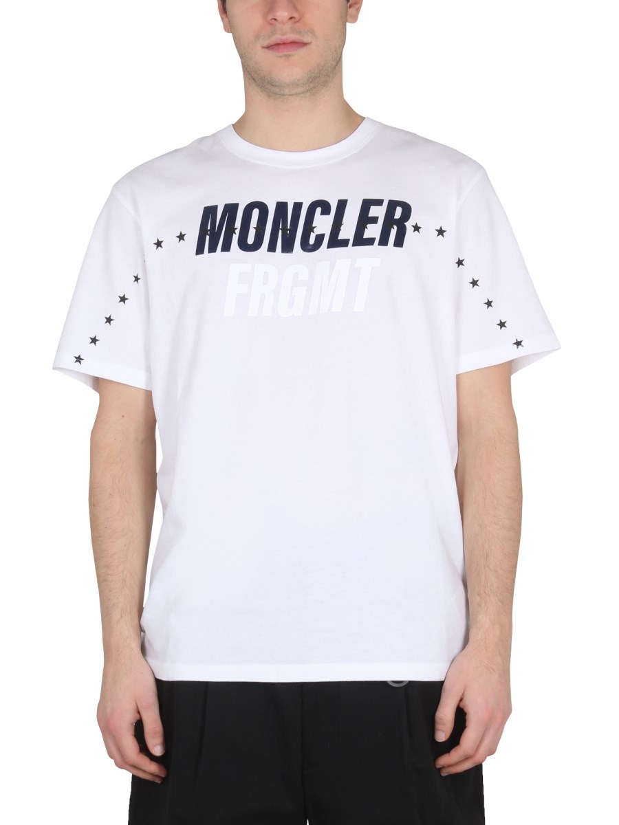 T-SHIRT CON LOGO 7 MONCLER FRGMT HIROSHI FUJIWARA